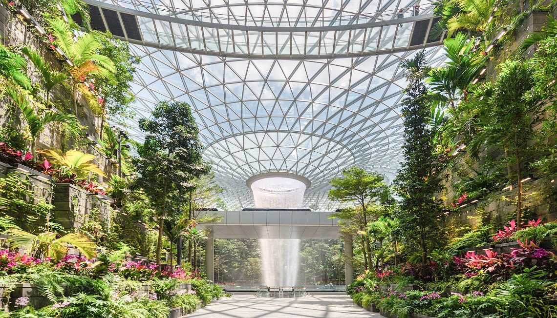 Jewel Changi · Rain Vortex